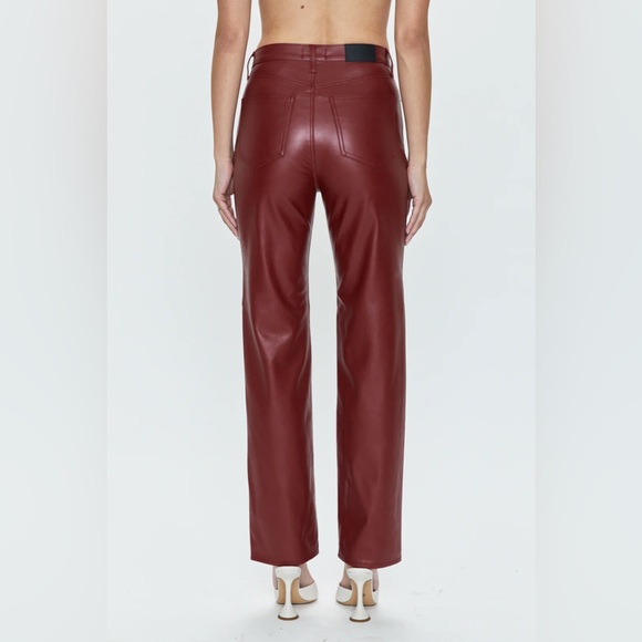 Pistola CASSIE SUPER HIGH RISE STRAIGHT - CARMINE - Picture 2 of 2